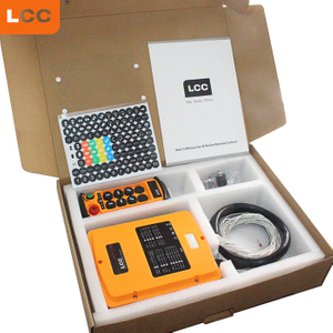 Q606 6 boutons émetteur et récepteur sans fil à double vitesse télécommandes de grue de levage