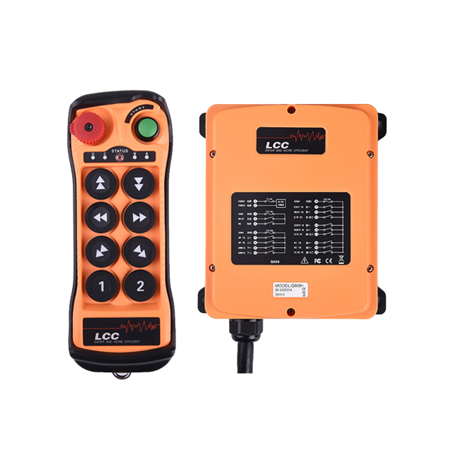 Télécommande sans fil pour palan industriel à 8 boutons Q808